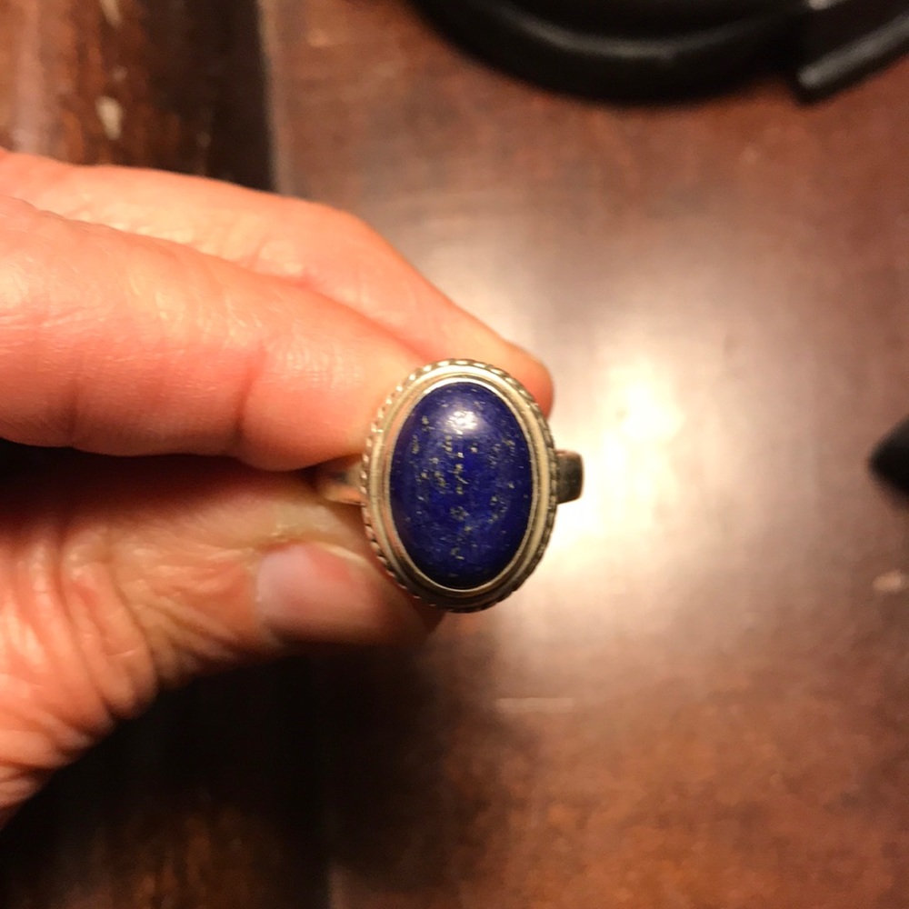 Lapis Lazuli Sterling Silver Ring